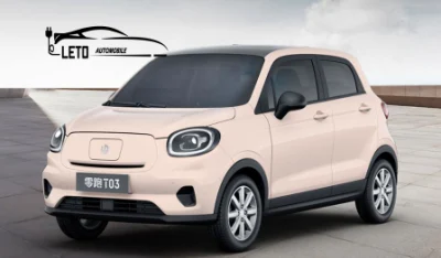 Motor de salto T03 4 asientos bajo precio del vehículo eléctrico fabricado en China 41kwh 403km Mini Coche eléctrico