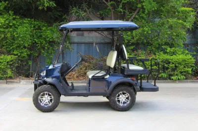 Azul Color Trojan batería eléctrico Golf Car impermeable Mini Tipo