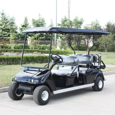 6 Pasajeros Marshell accionado por batería alimentada por batería eléctrica de carros de golf Golf (DG-C4+2)