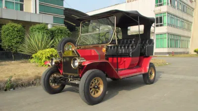 Aprobación CE Carro de Golf Eléctrico Modelo T Clásico Antiguo de 48V