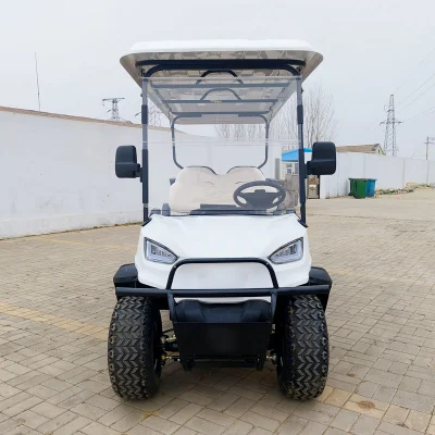 Mini 4 rueda 6 asientos baratos coche de golf eléctrico Para la venta