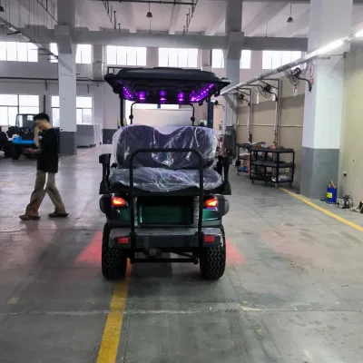 Nuevo 6 de pasajeros Golfcart Tourist Gulf Cart coche de golf eléctrico 48V vehículo utilitario