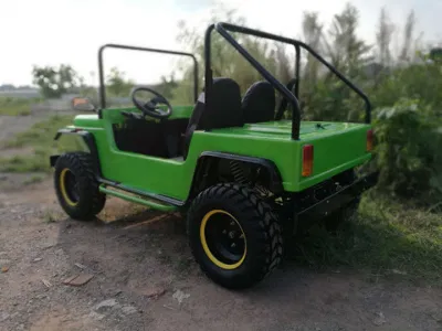 Diseño de flujo de potencia de la gasolina Mini Golf Buggy 200cc para adultos