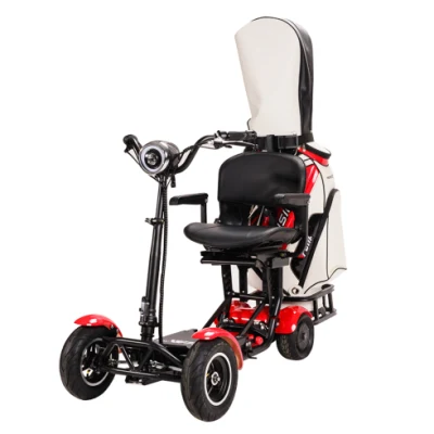 Scooter de movilidad eléctrica de alta calidad con neumático gordo personal para personas mayores de 4 ruedas y batería de litio tipo carrito de golf.