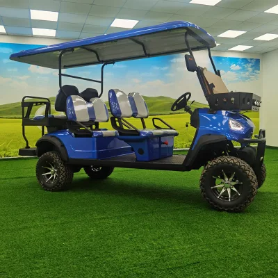 6 personas Mini fuera de carretera vehículo utilitario Convertible carrito de golf Electricidad para la venta