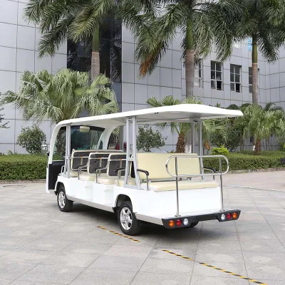 Calle Legal Precio bajo de moda 14 asientos Servicio de Turismo eléctrico Coche turístico (DN-14F-9)