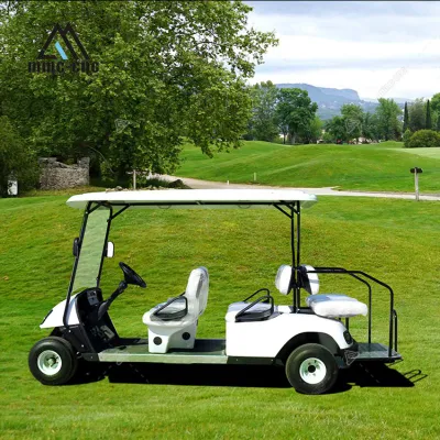 Los asientos de nuevo de 6 M4+2 M6 de fábrica China Custom Club batería de coche caza operado carritos de Golf Golf BUGGY ELÉCTRICO