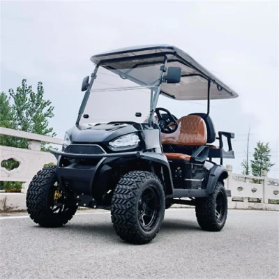 Tener listos los bienes del asiento de litio de 4 carros de golf Nuevo off road levantó carro de golf