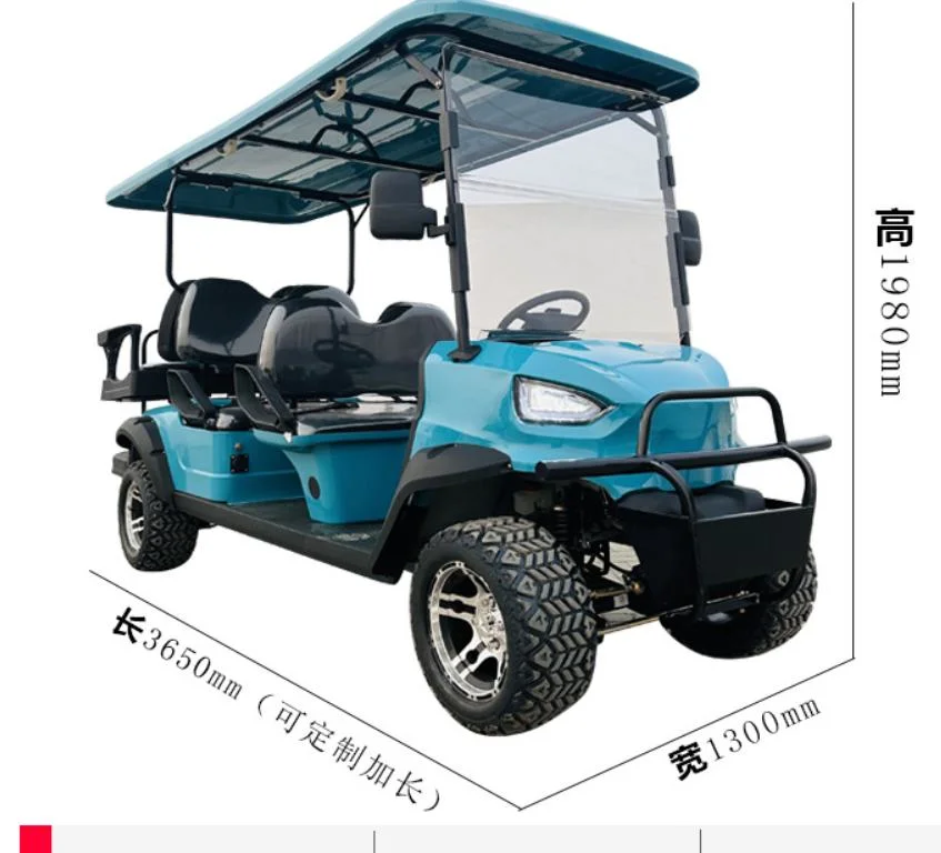 6 Person New Electric Bus for Sale Tourist Sightseeing Bus Hunting Buggy