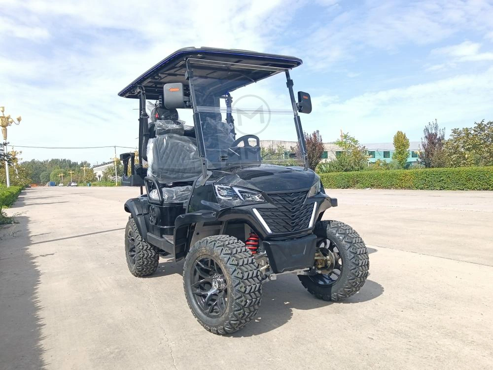 High Speed 72V Lithium Battery Lifted Electric Buggy Golf Carts Best Price Evolution 2+2 Seat Folding Hunting off Road Golf Cart