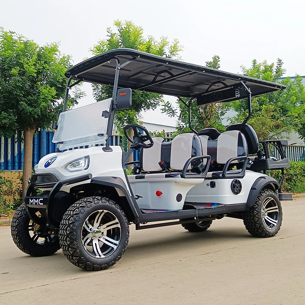 Wholesale Classic Luxury 4/6 Seater Custom Street Legal off-Road Lithium Battery Cargo Box Electric Golf Cart