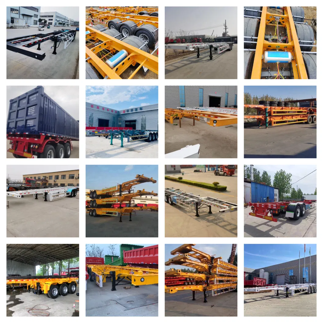 50 Foot Container Transportation/Port Specific Transport Vehicles Can Be Changed at Any Time, and The Cargo Fence Is Dry