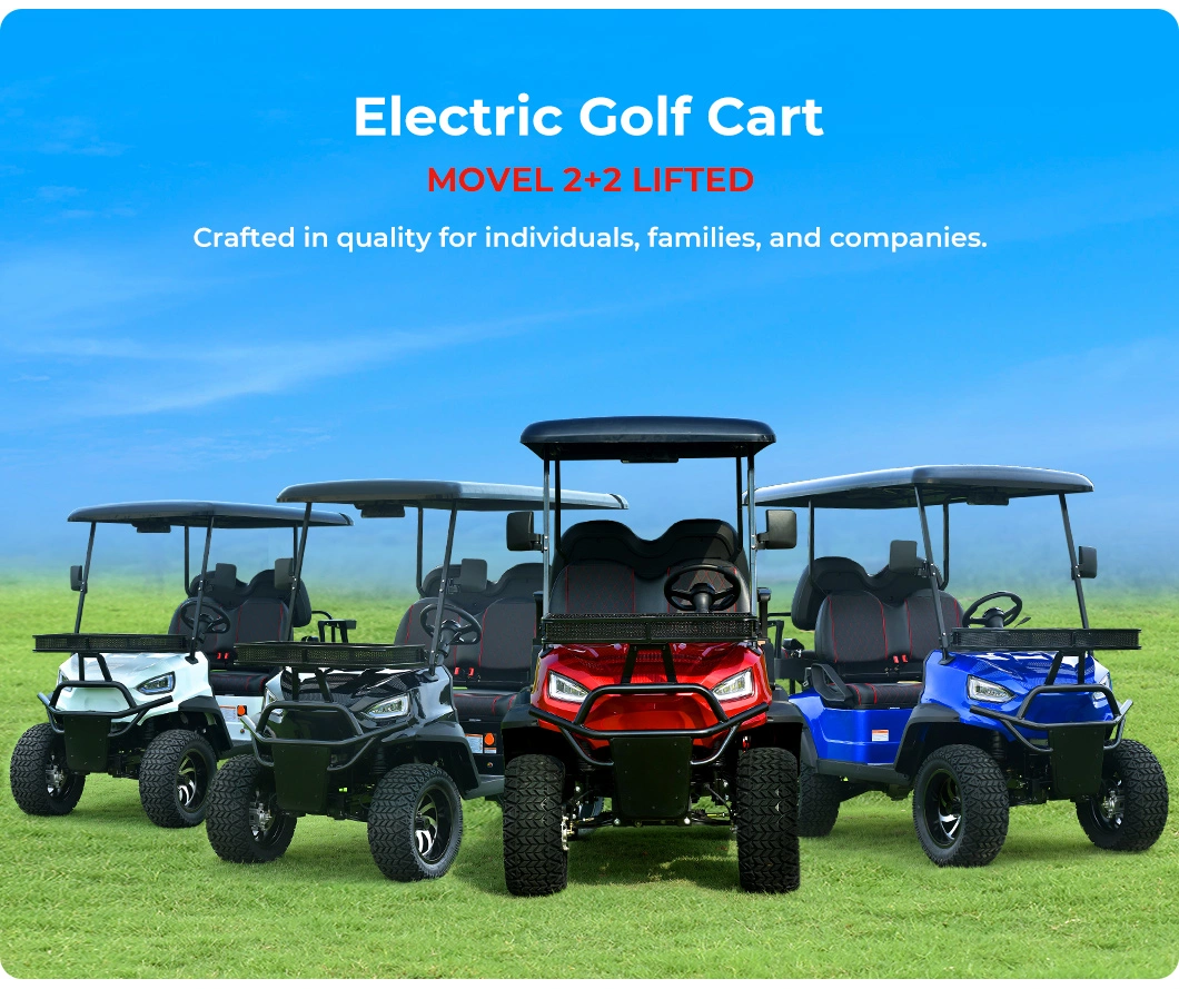 2024 Cheap Hunting Buggy 4 Seater Club Go Car Electric Golf Cart