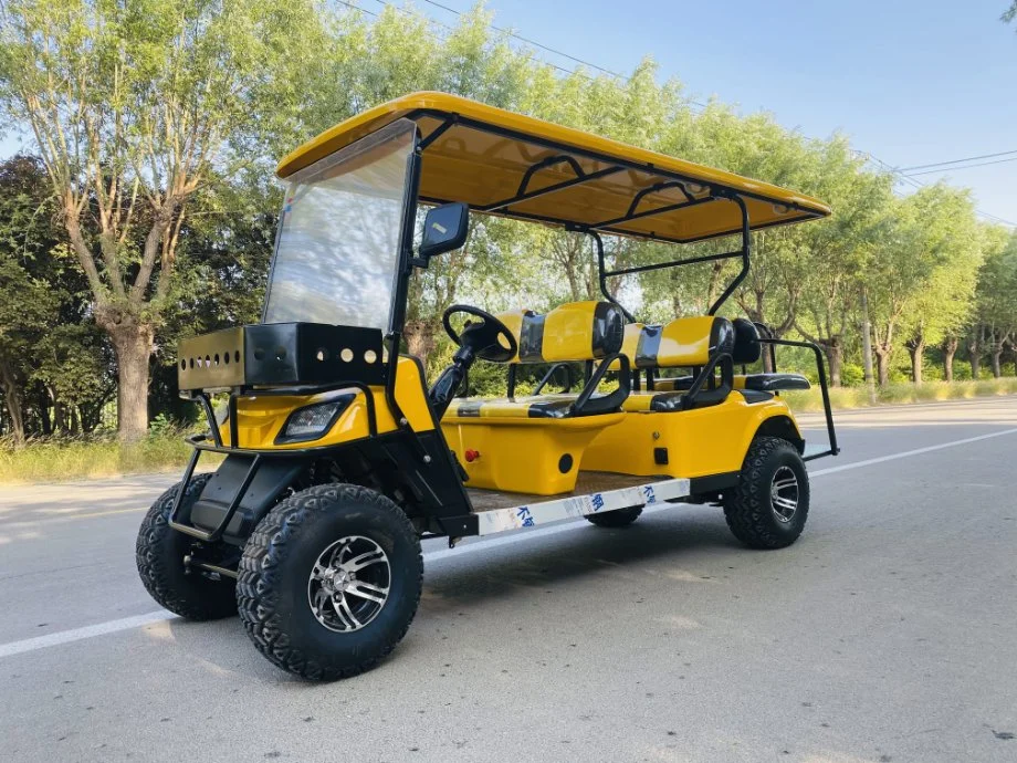 4 Seater Lithium Battery Cheap Lifted Hunting Buggy Cart Electric Golf Car