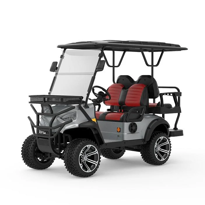 Luxury 4 Seater AC Motor Battery Powered Golf Cart Vehicle