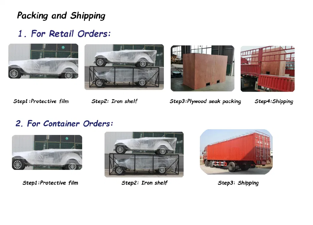 220V Airport Shuttle Vehicles Electric Resort Cart CE Approved OEM Services