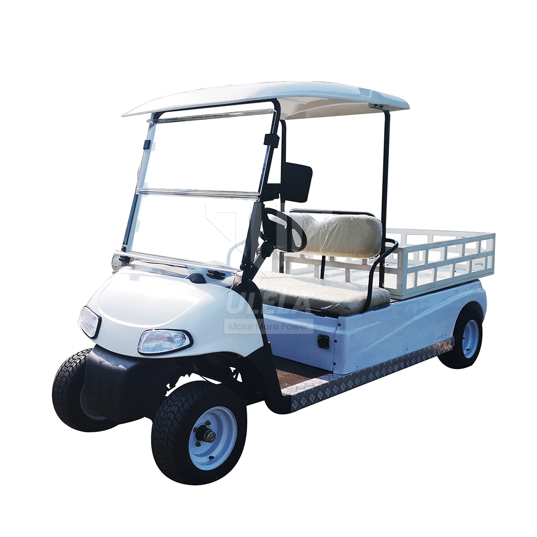 Ulela Advanced EV Golf Cart Dealers 100km Maximum Mileage 7 Seat Golf Carts China 2 Seater Big Golf Carts