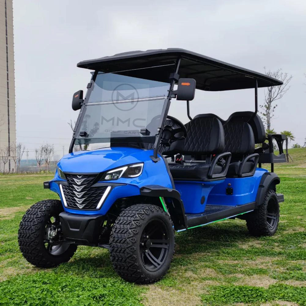 High Speed 72V Lithium Battery Lifted Electric Buggy Golf Carts Best Price Evolution 2+2 Seat Folding Hunting off Road Golf Cart