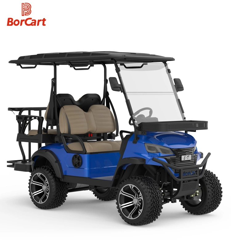 High Quality Factory Import Street Legal 4 Wheeled 2 4 6 Seater Club Car Sport Golf Cart Price