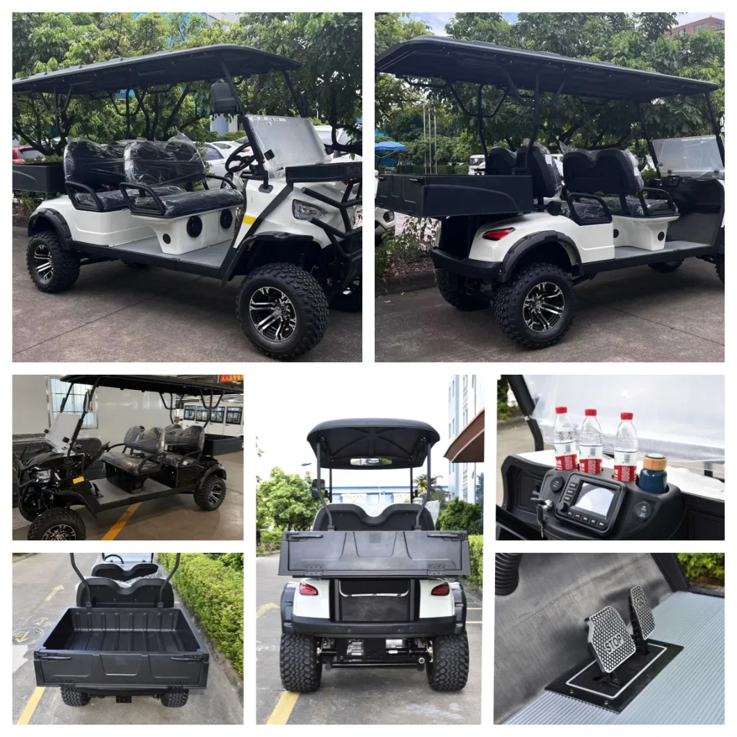 Mini Trucks 4 Seater Golf Trucks Smart Golf Cart Large Storage