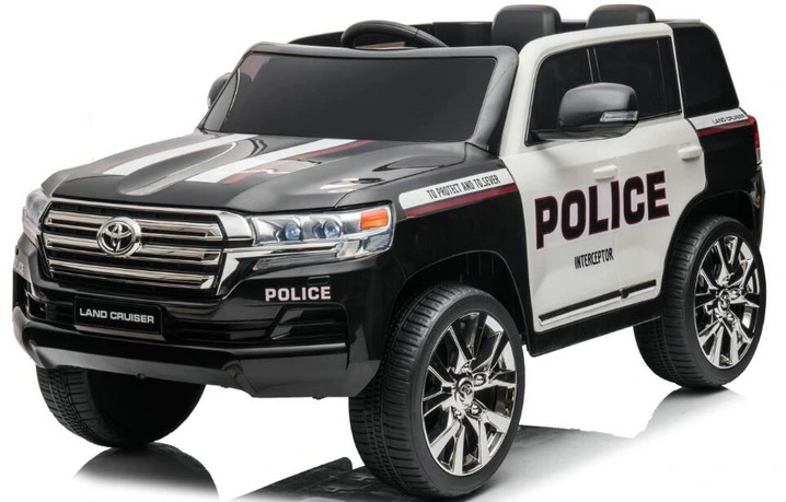 Toyota Land Cruiser Licensed Kids Electric Police Car Ride on Toy