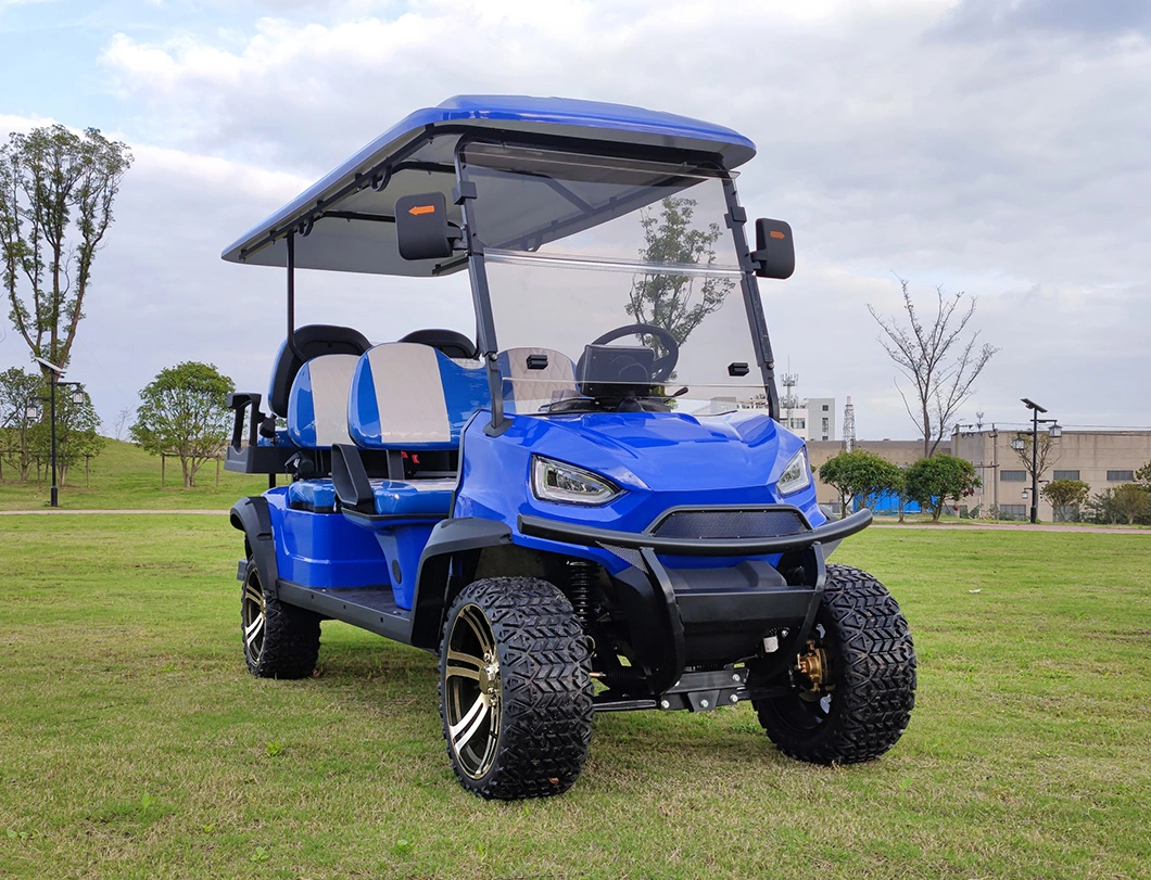 72 Volt Lithium 6 Seater Street Legal Club Car Golf Carts for Sale