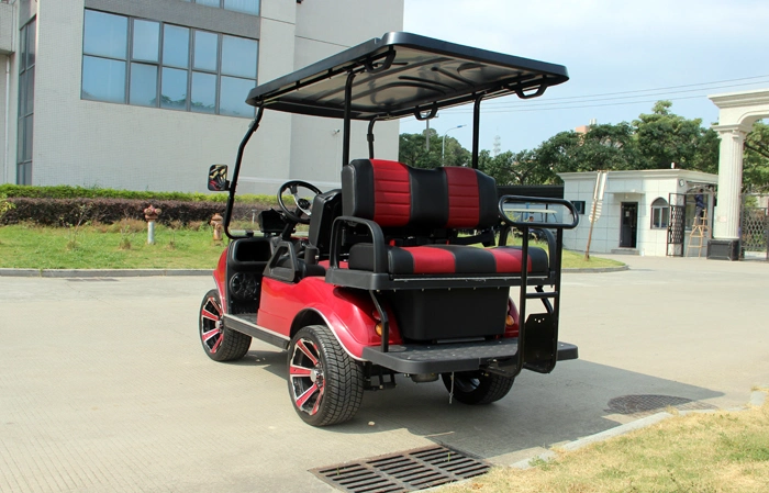 4 Passenger Street Legel Lsv 48V Golf Cart with Lithium Battery Golf Buggy