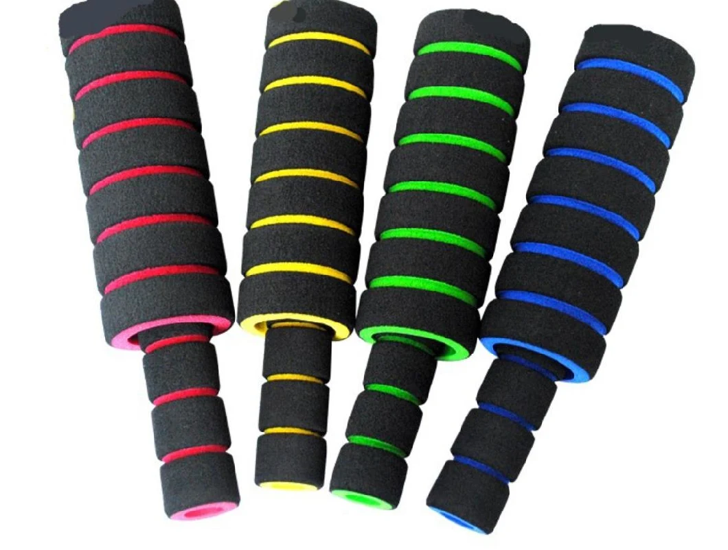 Silicone Rubber EVA PVC Motorcycle Accessories Parts Bike Baby Stroller Golf Fishing Rod Reel Microcellular Foam Handle Bar Grip Cover Sleeve