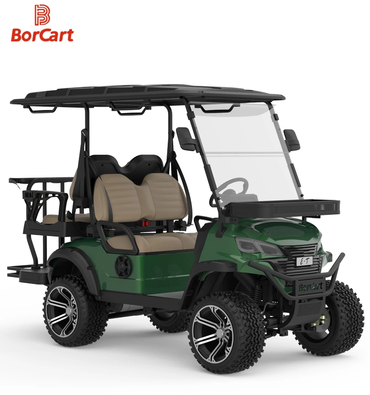 High Quality Factory Import Street Legal 4 Wheeled 2 4 6 Seater Club Car Sport Golf Cart Price