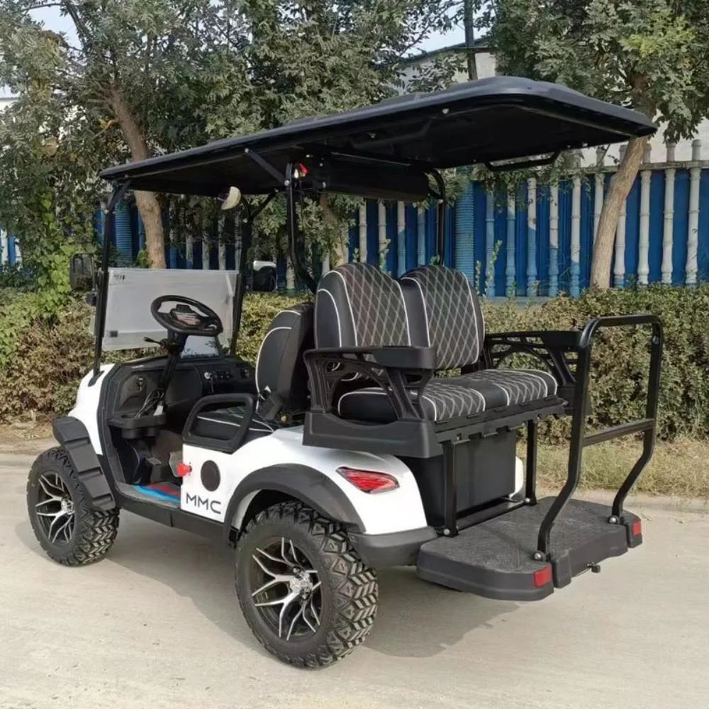 High Speed 72V Lithium Battery Lifted Electric Buggy Golf Carts Best Price Evolution 2+2 Seat Folding Hunting off Road Golf Cart