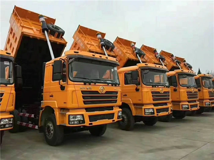 Chinese Sinotruk Shacman 6X4 8X4 Utility Rear Dumping Tipping Tipper Truck Dump Dumper Truck