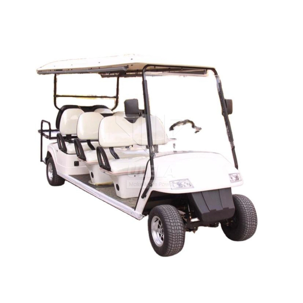 Ulela Custom Golf Cart Dealership &lt;4m Brakes Distance Golf Carts Electric China 8 Seater 4X4 Golf Cart