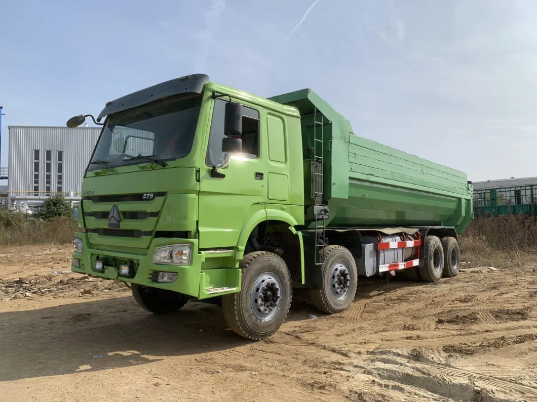 New Used Sinotruck HOWO 12 Wheel Dumper Truck 8X4 371HP 375HP 30ton 50ton 80ton Tipper Trailer Cargo Lorry Utility Dump Truck for Africa Sale