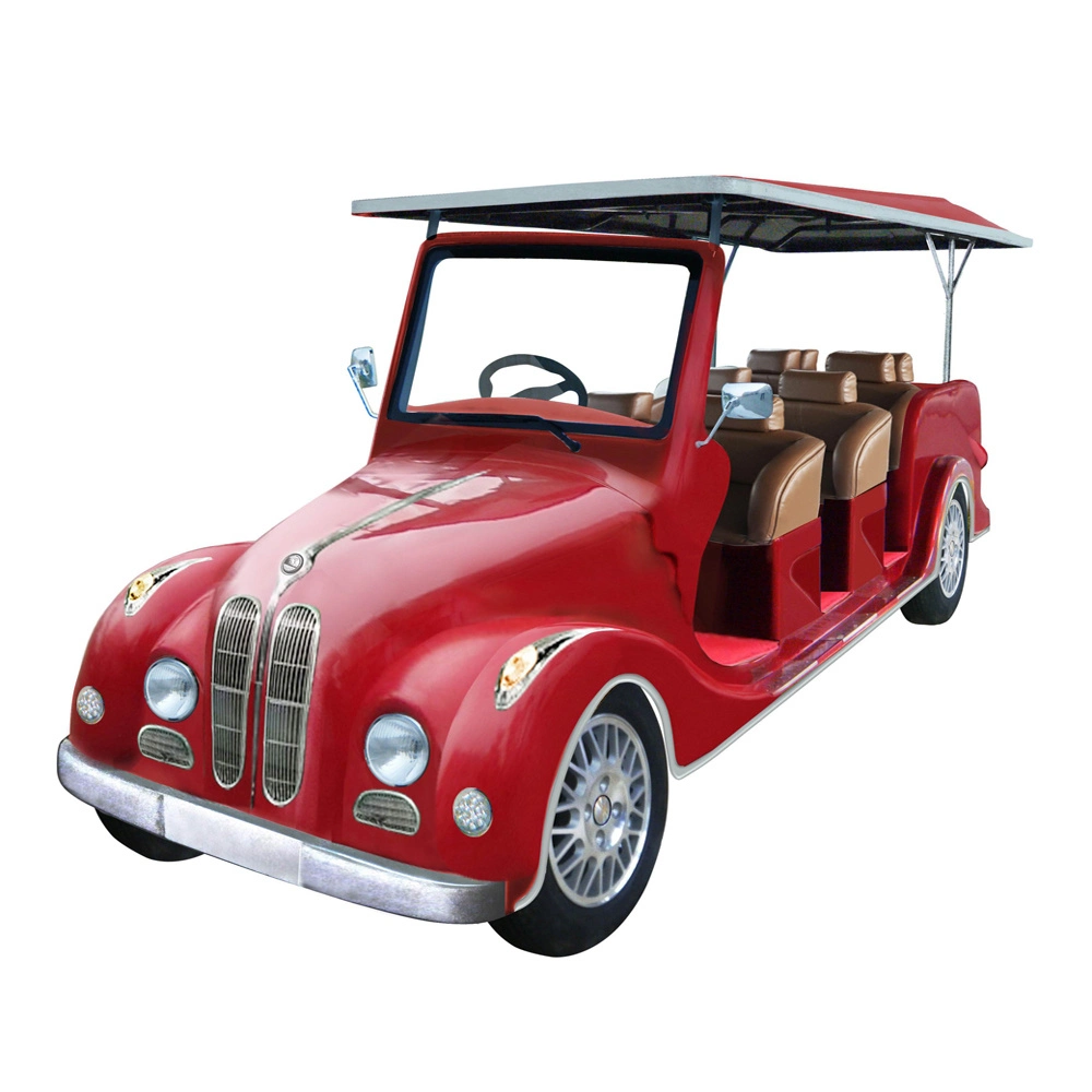 8 Seat Classic Type Electric Club Car Vintage Utility Vehicle