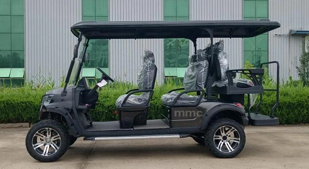 2023 New 48V 4 Wheel 4 Seater Golf Scooters 3 - 4 People 5kw 72V Lithium Battery Electric Travel Golf Cart