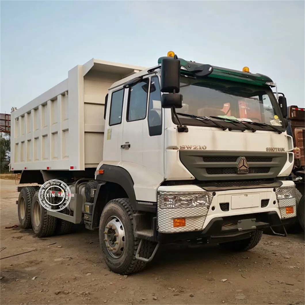 Sinotruck 6X4 336 371 10 Wheeler 12 Wheels 40ton Tipper Dump Dumping Sino 375HP 380 HP HOWO Dumper Truck Utility