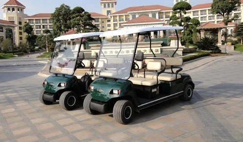 48V Battery Operated Legal Driving Golf Buggy Graceful Design Energy Saving Best Best 4 Seats Go Cart