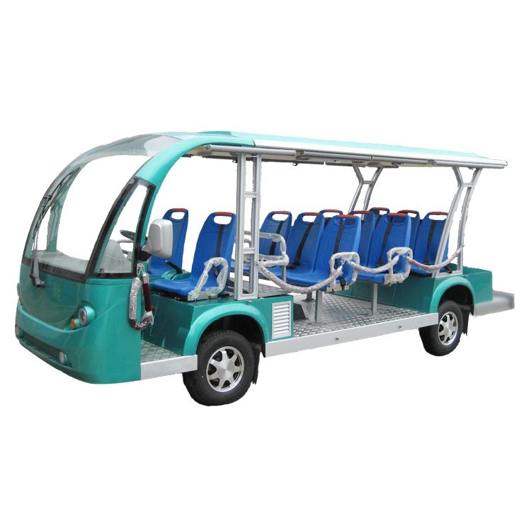 14 Seats Electric Sightseeing Bus Tourist Shuttle Car