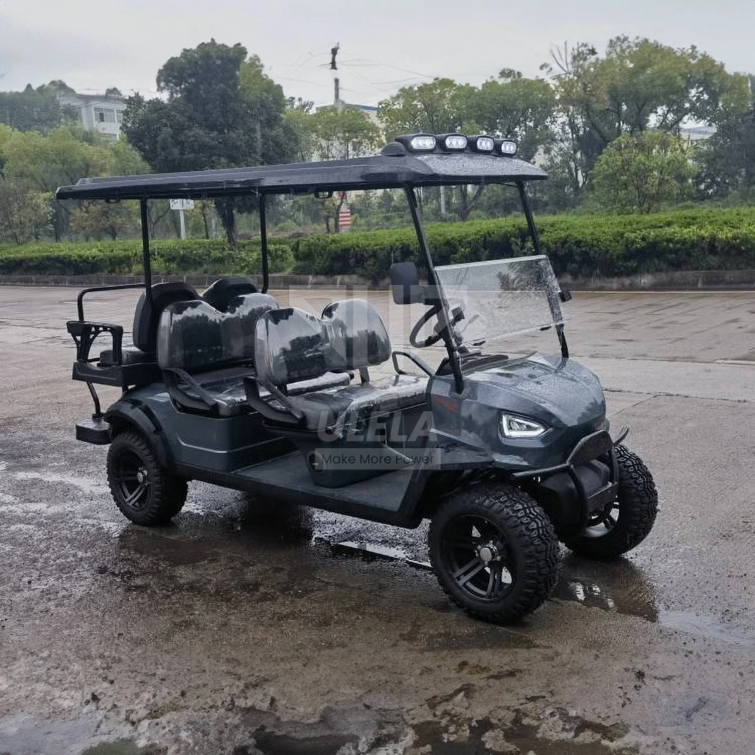 Ulela Electric Golf Car Company Inc &lt;4m Brakes Distance Golf Cart 4 Seat China 6 Seater Evolution Golf Cart