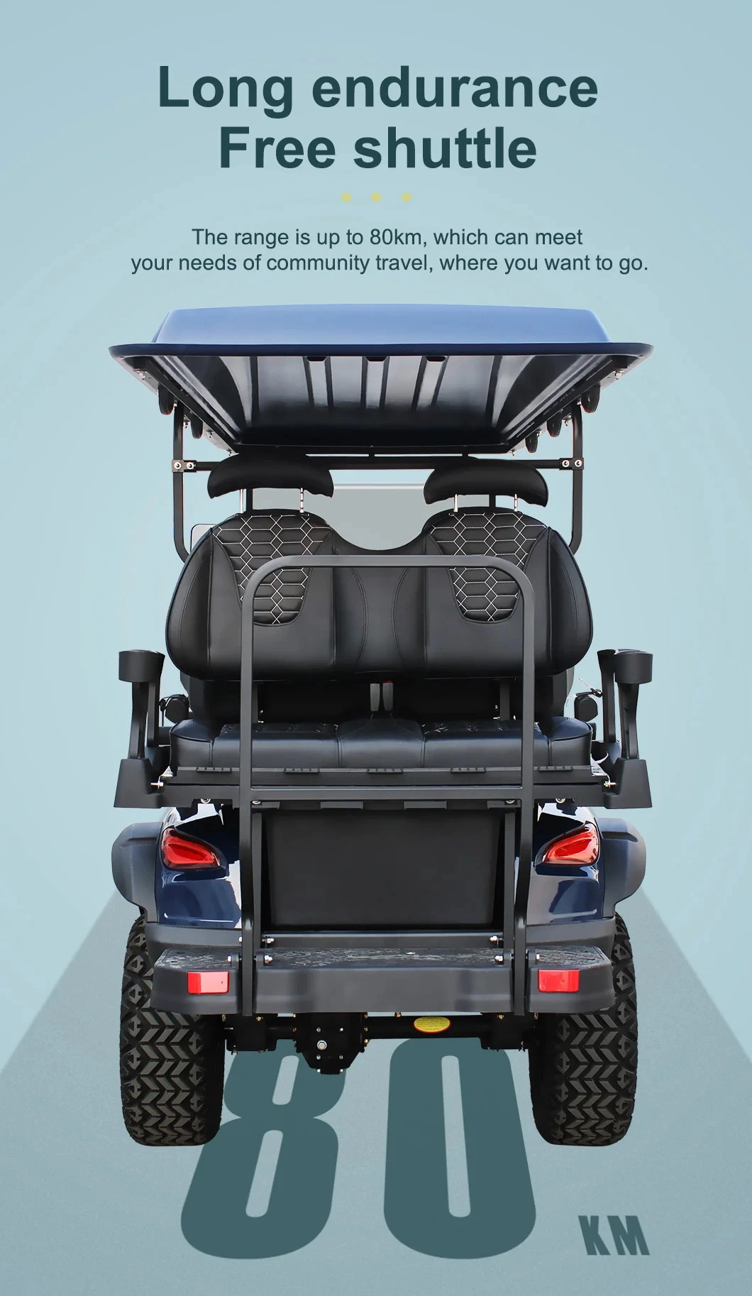 Wholesale Luxury 4 Seater Electric Utility Vehicle Golf Cart