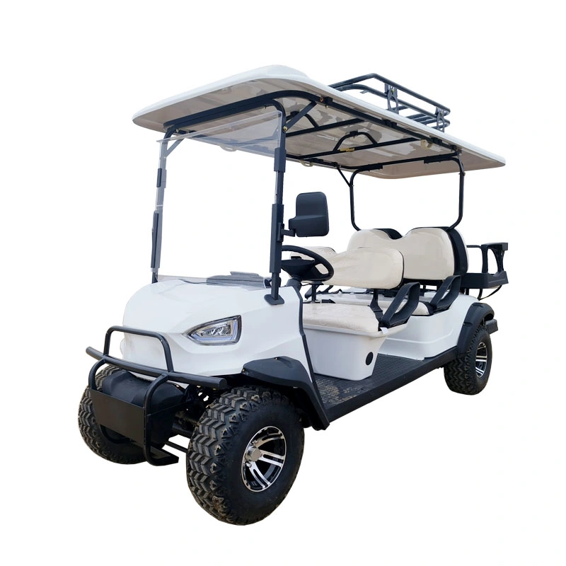 Cheap Mini 4 Wheel 6 Seater Sightseeing Electric Golf Carts for Sale