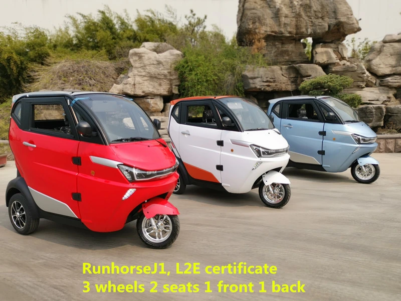 3 Wheels Electric New Car for Old People Electric Tricycle with EEC Coc Certifications