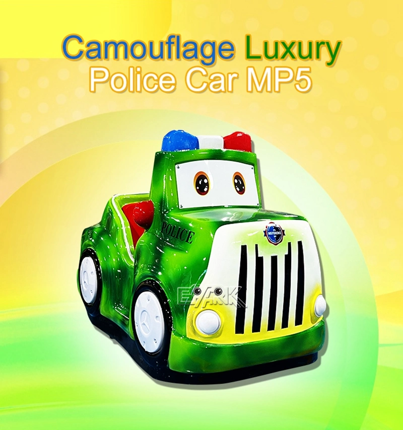 Camouflage Luxury Police Car MP5 Amusement Park Battery Operated Baby Car Electric Car