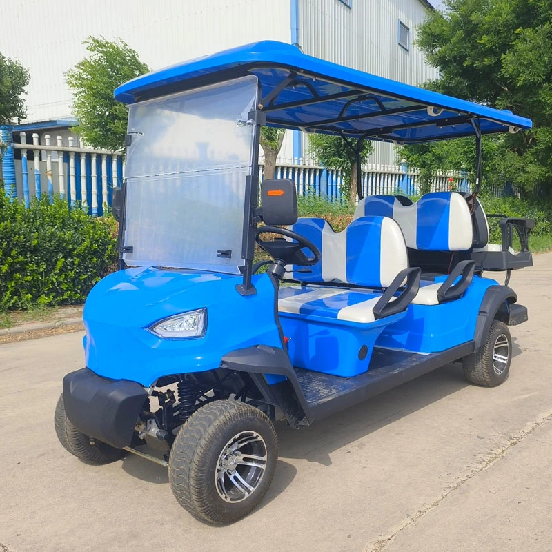 Lithium Battery Best Sellers Golf Buggy 2+2+2 Seater Forge Golf Cart