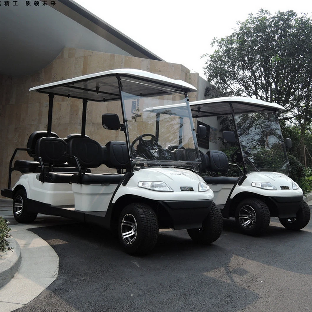 Golf Car Electric Buggy ISO Certificated 6 Seats Go Kart