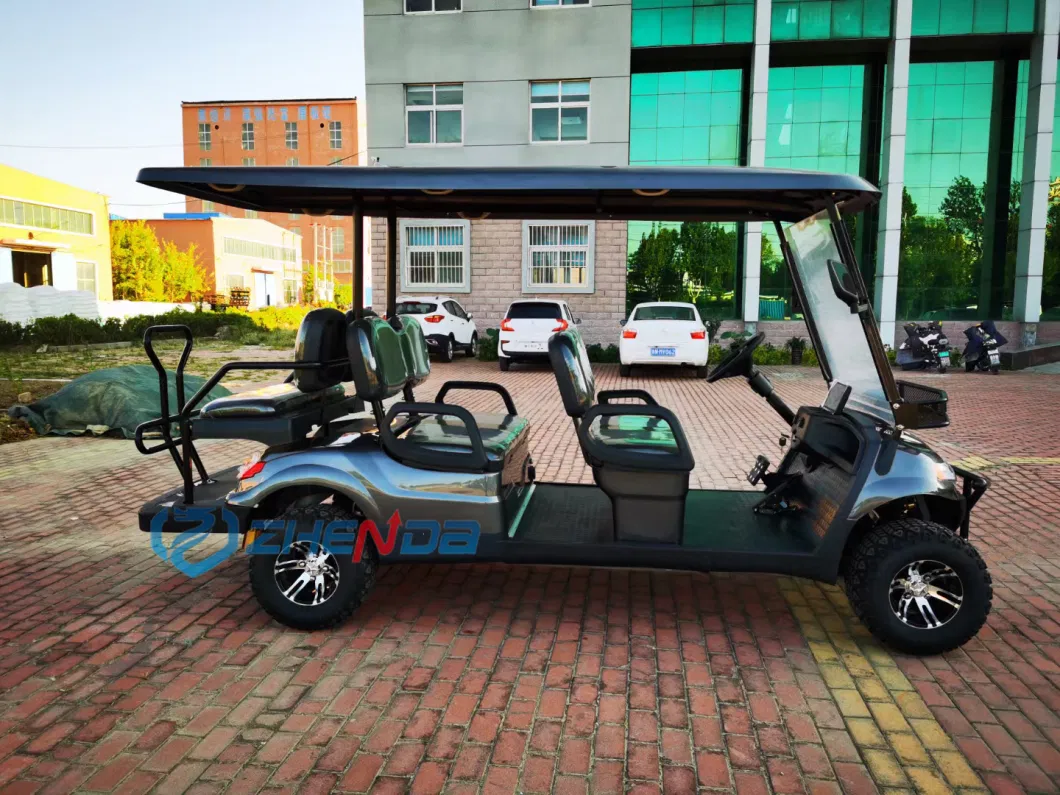 Street Legal Classic 48V Club Car Gas Powered Golf Cart Lithium Battery Golf Carts for Sale
