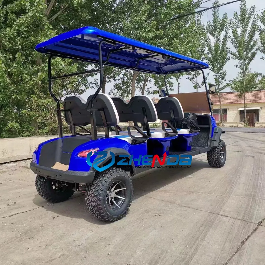 Chinese 48V Low Cheap Price Electric 2 Seat Star Used Customized Solar Panel Golf Cart Price Sale Electric Golf Buggy