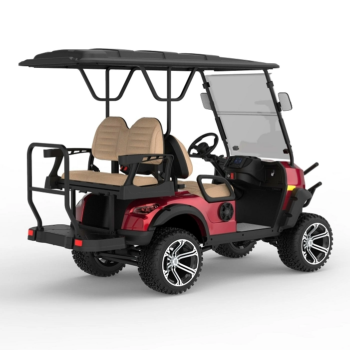 Luxury 4 Seater AC Motor Battery Powered Golf Cart Vehicle