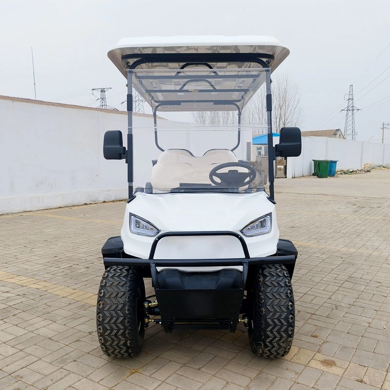Cheap Mini 4 Wheel 6 Seater Sightseeing Electric Golf Carts for Sale