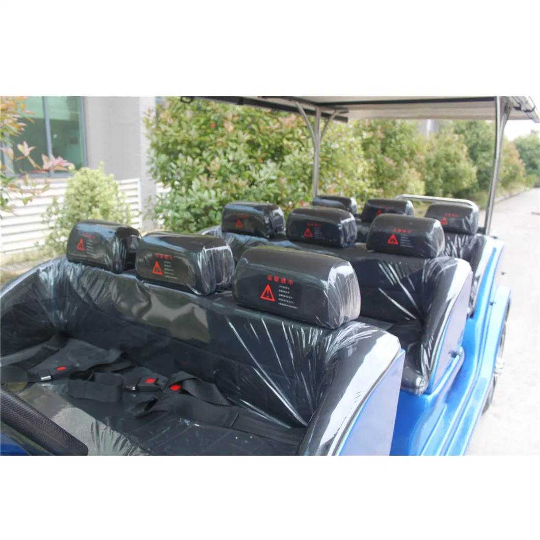 220V Airport Shuttle Vehicles Electric Resort Cart CE Approved OEM Services